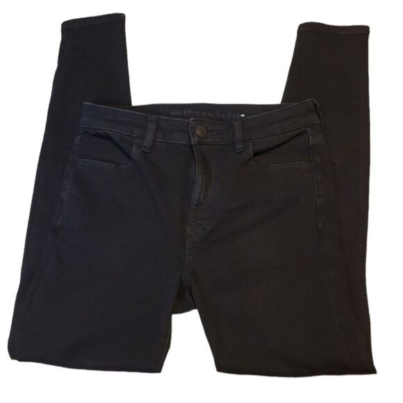 American Eagle Outfitters Black Jeggings - Picture 1 of 7